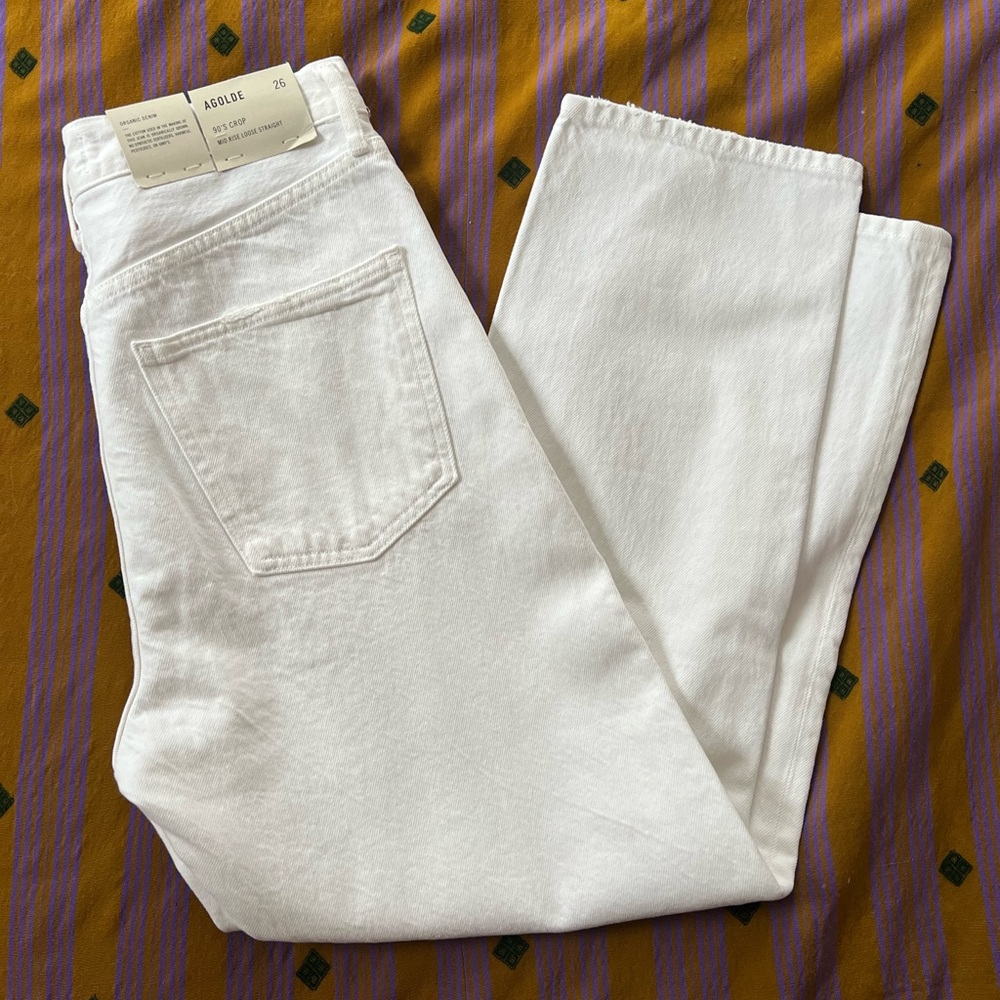 agolde 90s mid rise straight - fits like 28